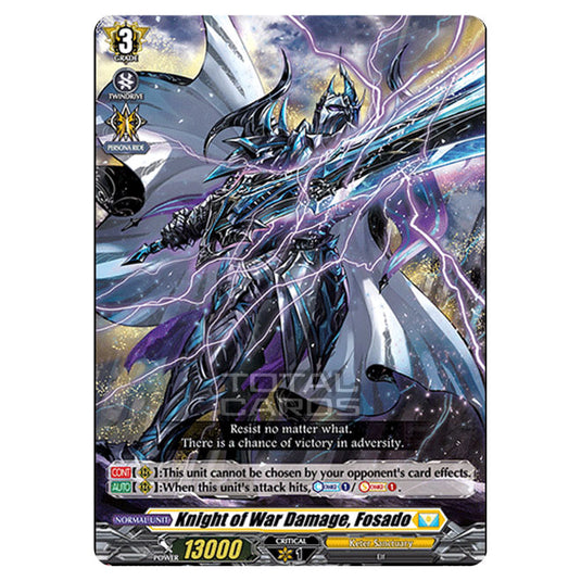 Cardfight!! Vanguard - D BT01 - Genesis of the Five Greats - Knight of War Damage, Fosado (RR) D-BT01/020