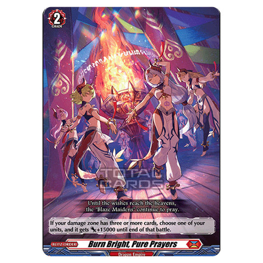 Cardfight!! Vanguard - D BT01 - Genesis of the Five Greats - Burn Bright, Pure Prayers (C) D-BT01/068