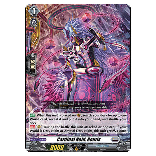 Cardfight!! Vanguard - D BT01 - Genesis of the Five Greats - Cardinal Noid, Routis (C) D-BT01/084