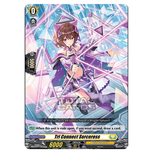 Cardfight!! Vanguard - D BT01 - Genesis of the Five Greats - Tri Connect Sorceress (C) D-BT01/101