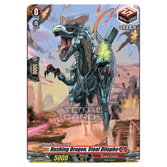 Cardfight!! Vanguard - D BT01 - Genesis of the Five Greats - Rushing Dragon, Steel Dilopho (H) D-BT01/H08