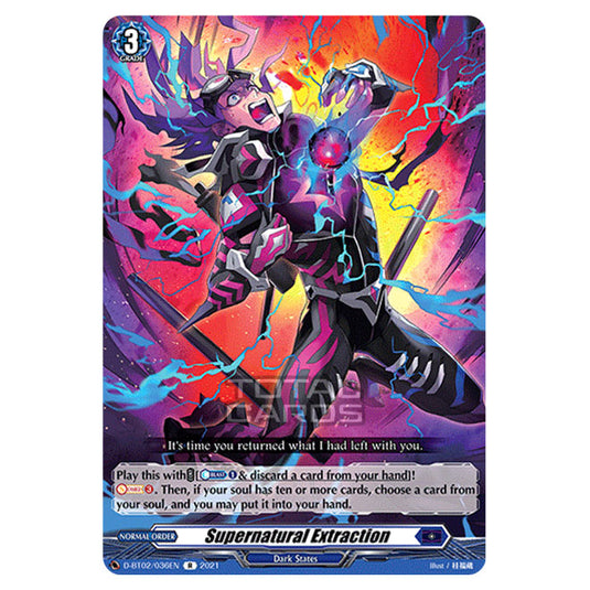 Cardfight!! Vanguard - A Brush with the Legends - Supernatural Extraction (R) D-BT02/036