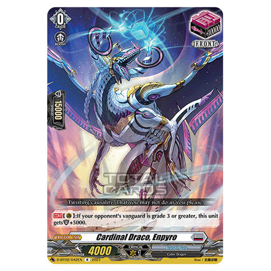 Cardfight!! Vanguard - A Brush with the Legends - Cardinal Draco, Enpyro (R) D-BT02/042