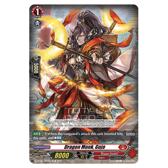 Cardfight!! Vanguard - A Brush with the Legends - Dragon Monk, Gojo (C) D-BT02/060