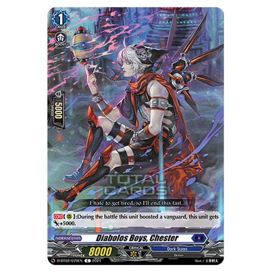 Cardfight!! Vanguard - A Brush with the Legends - Diabolos Boys, Chester (C) D-BT02/079