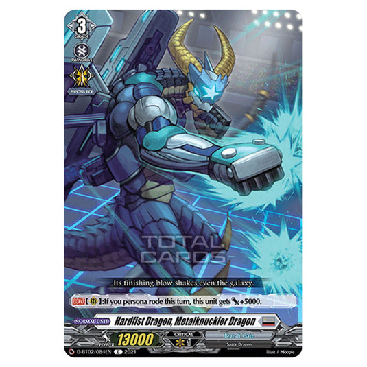 Cardfight!! Vanguard - A Brush with the Legends - Hard Fist Dragon, Metalknuckler Dragon (C) D-BT02/084