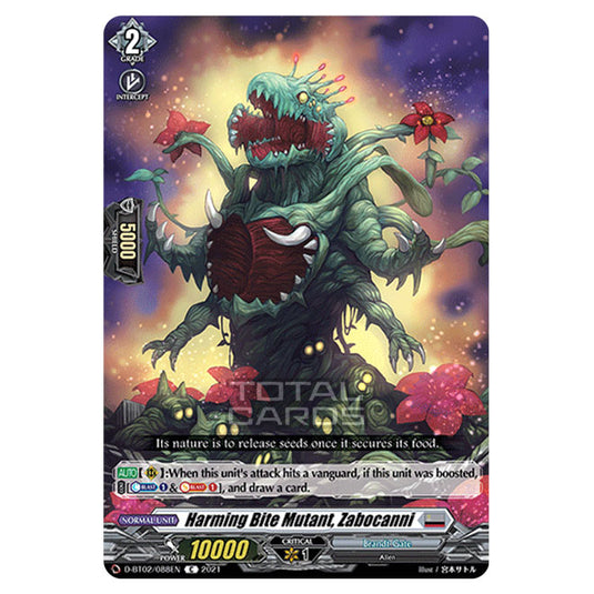 Cardfight!! Vanguard - A Brush with the Legends - Harming Bite Mutant, Zabocanni (C) D-BT02/088