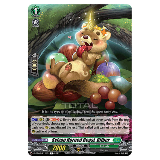 Cardfight!! Vanguard - A Brush with the Legends - Sylvan Horned Beast, Bilber (C) D-BT02/117