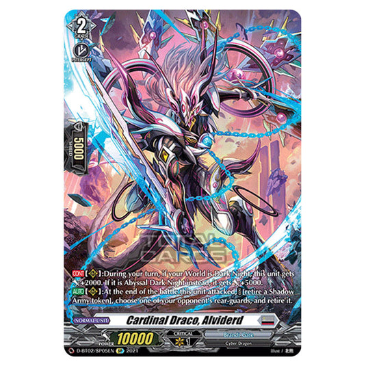 Cardfight!! Vanguard - A Brush with the Legends - Cardinal Draco, Alviderd (SP) D-BT02/005SP