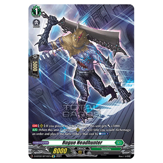 Cardfight!! Vanguard - A Brush with the Legends - Rogue Headhunter (SP) D-BT02/010SP