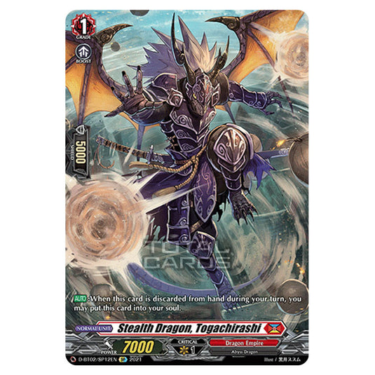 Cardfight!! Vanguard - A Brush with the Legends - Stealth Dragon, Togachirashi (SP) D-BT02/012SP