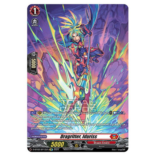 Cardfight!! Vanguard - A Brush with the Legends - Dragritter, Iduriss (SP) D-BT02/013SP