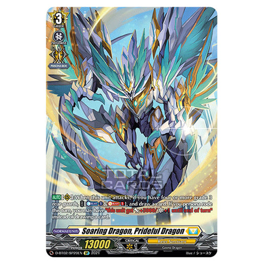 Cardfight!! Vanguard - A Brush with the Legends - Soaring Dragon, Prideful Dragon (SP) D-BT02/020SP