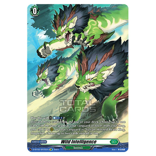 Cardfight!! Vanguard - A Brush with the Legends - Wild Intelligence (SP) D-BT02/025SP
