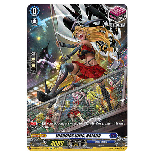 Cardfight!! Vanguard - A Brush with the Legends - Diabolos Girls, Natalia (SP) D-BT02/027SP