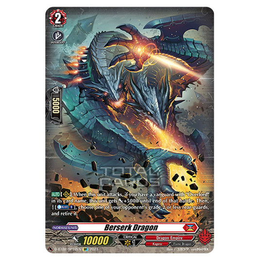 Cardfight!! Vanguard - A Brush with the Legends - Berserk Dragon (SP) D-BT02/032SP