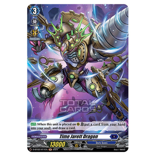 Cardfight!! Vanguard - A Brush with the Legends - Time Jarett Dragon (H) D-BT02/11H