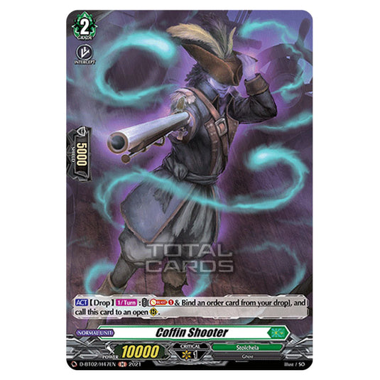 Cardfight!! Vanguard - A Brush with the Legends - Coffin Shooter (H) D-BT02/47H