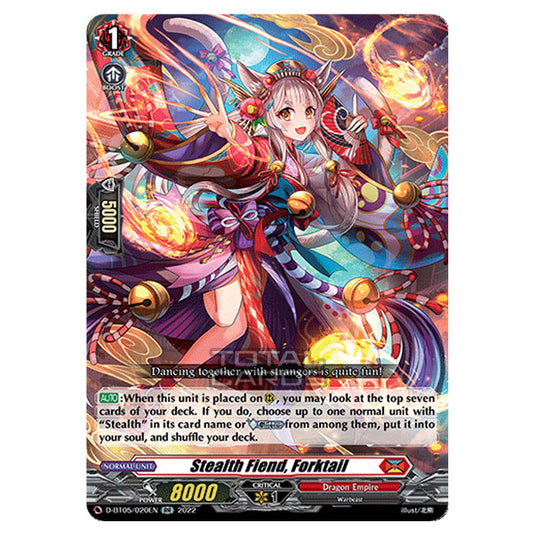 Cardfight!! Vanguard - Triumphant Return of The Brave Heroes - Stealth Fiend, Forktail (RR) D-BT05/020