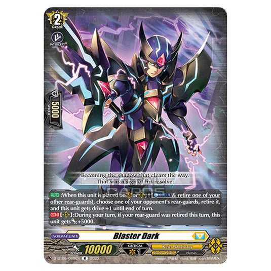 Cardfight!! Vanguard - Triumphant Return of The Brave Heroes - Blaster Dark (R) D-BT05/049