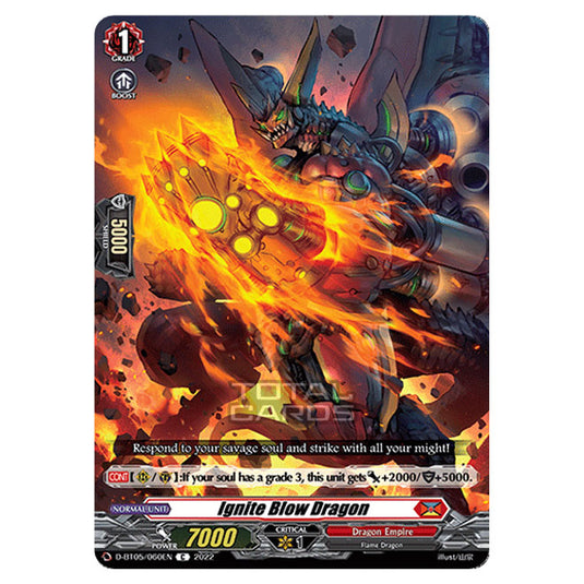 Cardfight!! Vanguard - Triumphant Return of The Brave Heroes - Ignite Blow Dragon (C) D-BT05/060