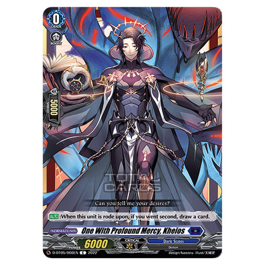 Cardfight!! Vanguard - Triumphant Return of The Brave Heroes - One With Profound Mercy, Kheios (C) D-BT05/066