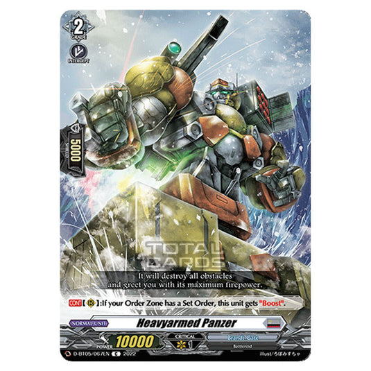 Cardfight!! Vanguard - Triumphant Return of The Brave Heroes - Heavyarmed Panzer (C) D-BT05/067