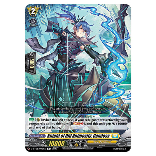 Cardfight!! Vanguard - Triumphant Return of The Brave Heroes - Knight of Old Animosity, Camloss (C) D-BT05/079