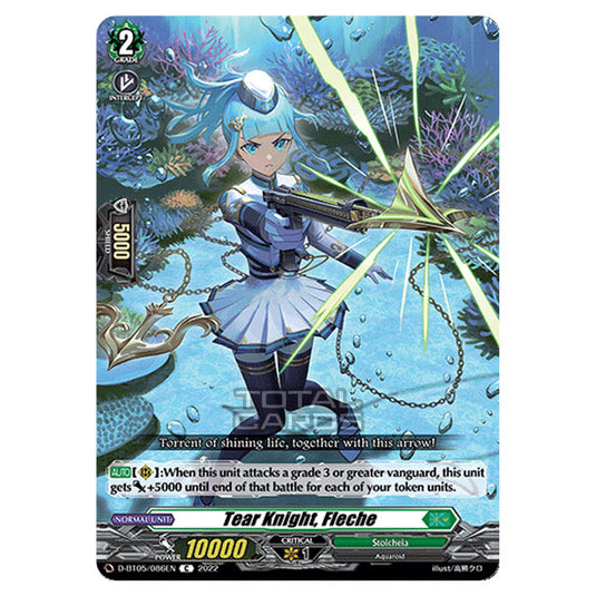 Cardfight!! Vanguard - Triumphant Return of The Brave Heroes - Tear Knight, Fleche (C) D-BT05/086