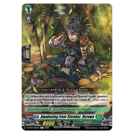 Cardfight!! Vanguard - Triumphant Return of The Brave Heroes - Awakening from Slumber, Rorowa (C) D-BT05/088