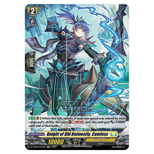 Cardfight!! Vanguard - Triumphant Return of The Brave Heroes - Knight of Old Animosity, Camloss (H) D-BT05/H40