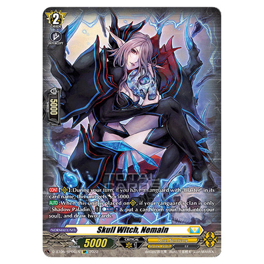 Cardfight!! Vanguard - Triumphant Return of The Brave Heroes - Skull Witch, Nemain (SP) D-BT05/SP06