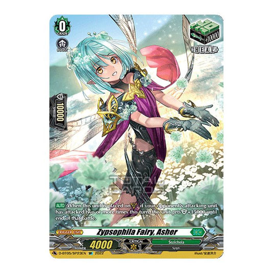 Cardfight!! Vanguard - Triumphant Return of The Brave Heroes - Zypsophilia Fairy, Asher (SP) D-BT05/SP23