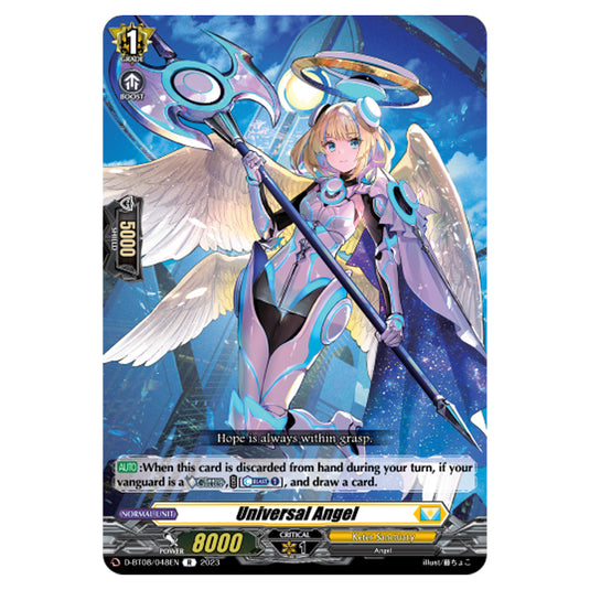 Cardfight!! Vanguard - Minerva Rising - Universal Angel (R) D-BT08/048