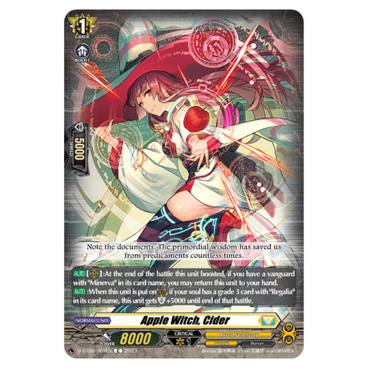 Cardfight!! Vanguard - Minerva Rising - Apple Witch, Cider (C) D-BT08/084