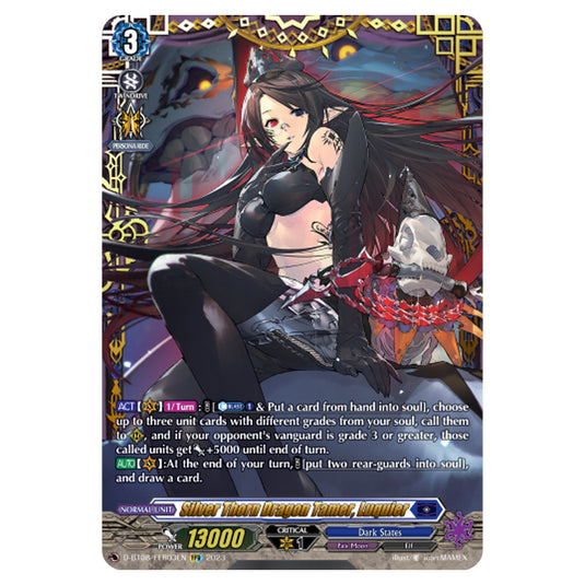Cardfight!! Vanguard - Minerva Rising - Silver Thorn Dragon Tamer, Luquier (FFR) D-BT08/FFR03