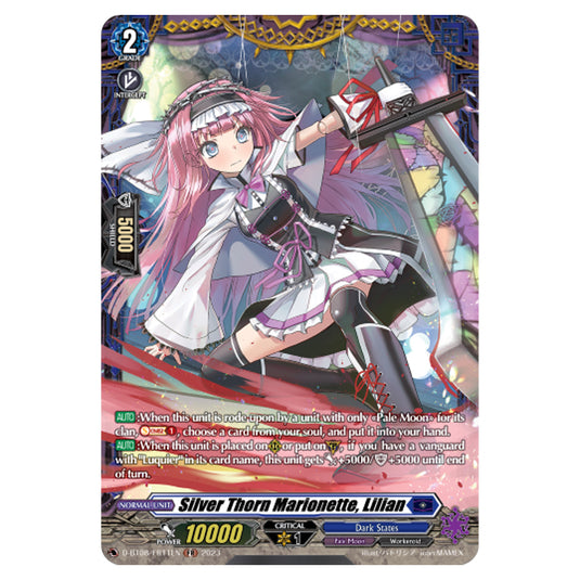 Cardfight!! Vanguard - Minerva Rising - Silver Thorn Marionette, Lilian (FR) D-BT08/FR11