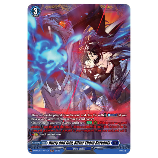 Cardfight!! Vanguard - Minerva Rising - Hurry and Join, Silver Thorn Servants (FR) D-BT08/FR14