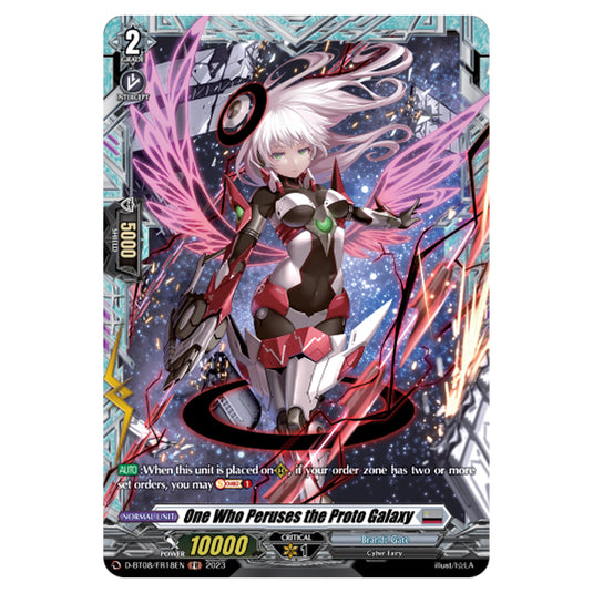 Cardfight!! Vanguard - Minerva Rising - One Who Peruses the Proto Galaxy (FR) D-BT08/FR18