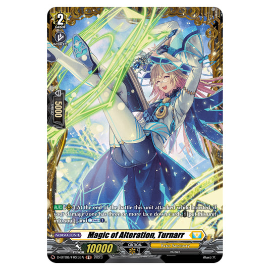 Cardfight!! Vanguard - Minerva Rising - Magic of Alteration, Turnarr (FR) D-BT08/FR23