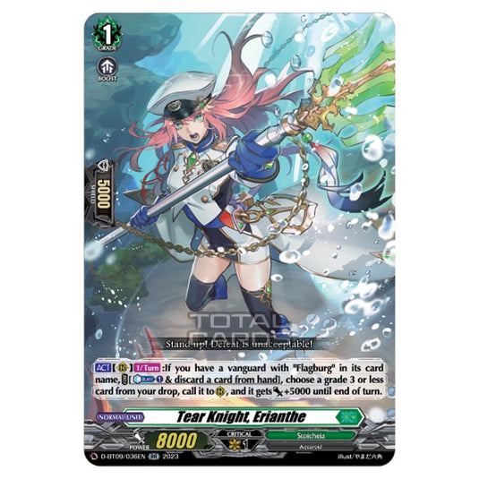 Cardfight!! Vanguard - Dragontree Invasion - Tear Knight, Erianthe (RR) D-BT09/036