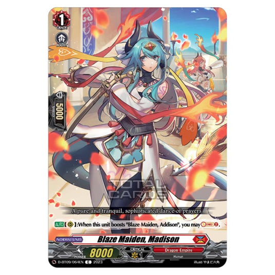 Cardfight!! Vanguard - Dragontree Invasion - Blaze Maiden, Madison (C) D-BT09/064