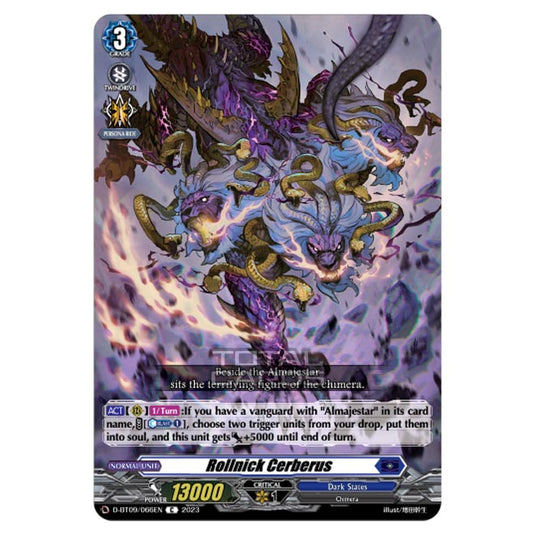 Cardfight!! Vanguard - Dragontree Invasion - Rollnick Cerberus (C) D-BT09/066