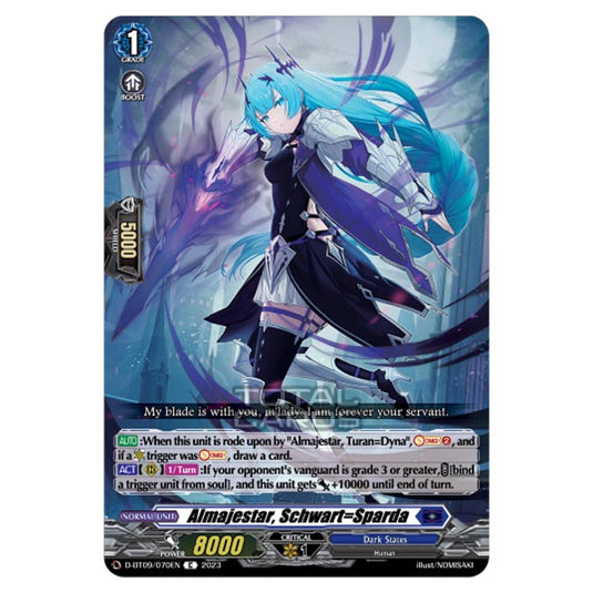 Cardfight!! Vanguard - Dragontree Invasion - Almajestar, Schwart=Sparda (C) D-BT09/070