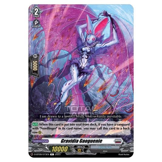 Cardfight!! Vanguard - Dragontree Invasion - Gravidia Gaoguenie (C) D-BT09/073