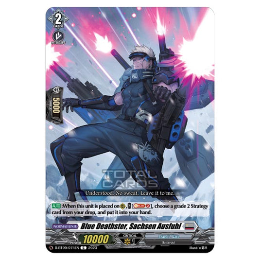 Cardfight!! Vanguard - Dragontree Invasion - Blue Deathster, Sachsen Ausfuhl (C) D-BT09/074