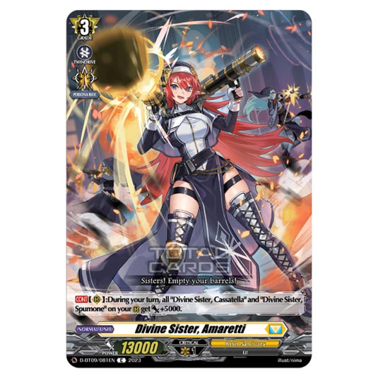 Cardfight!! Vanguard - Dragontree Invasion - Divine Sister, Amaretti (C) D-BT09/081