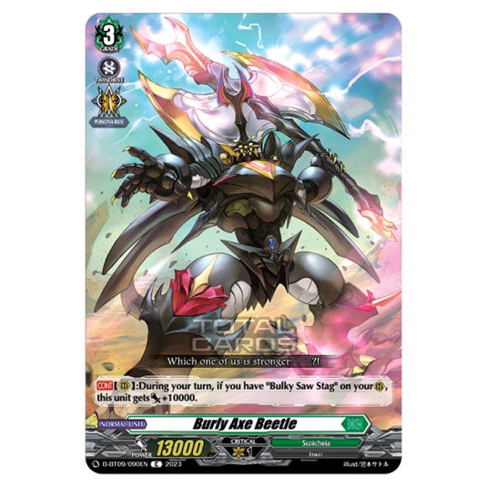 Cardfight!! Vanguard - Dragontree Invasion - Burly Axe Beetle (C) D-BT09/090