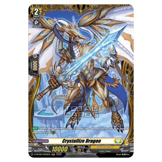 Cardfight!! Vanguard - Dragontree Invasion - Crystallize Dragon (FR) D-BT09/FR29
