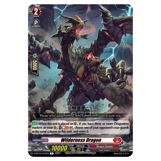 Cardfight!! Vanguard - Dragon Masquerade - Wilderness Dragon (R) D-BT10/037